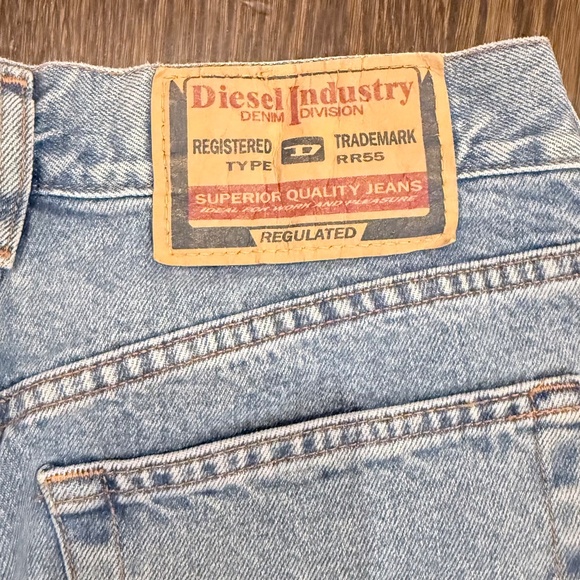 Women's Diesel Industry Jeans RN 93243 CA 25594 in Light Blue W29 Made In Italy - Picture 10 of 12